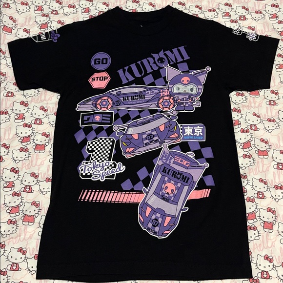 Bioworld Tops - ❤︎ Kuromi Tokyo Speed shirt ❤︎